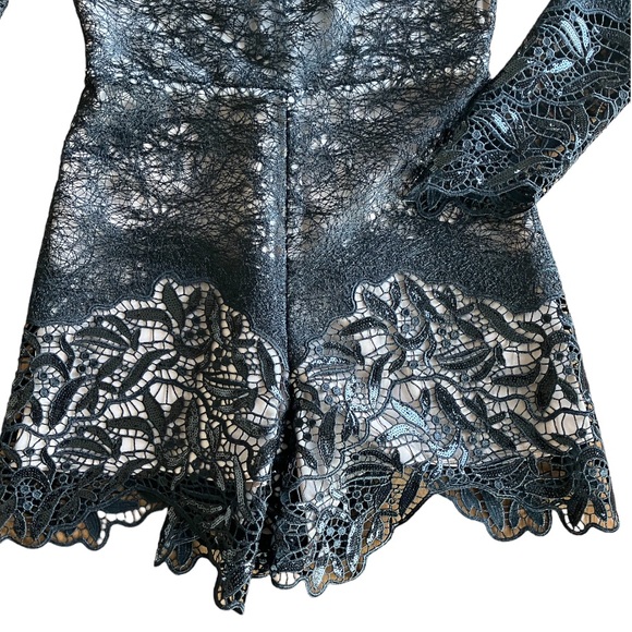 Alexis Izu Black Lace Romper - Picture 7 of 14